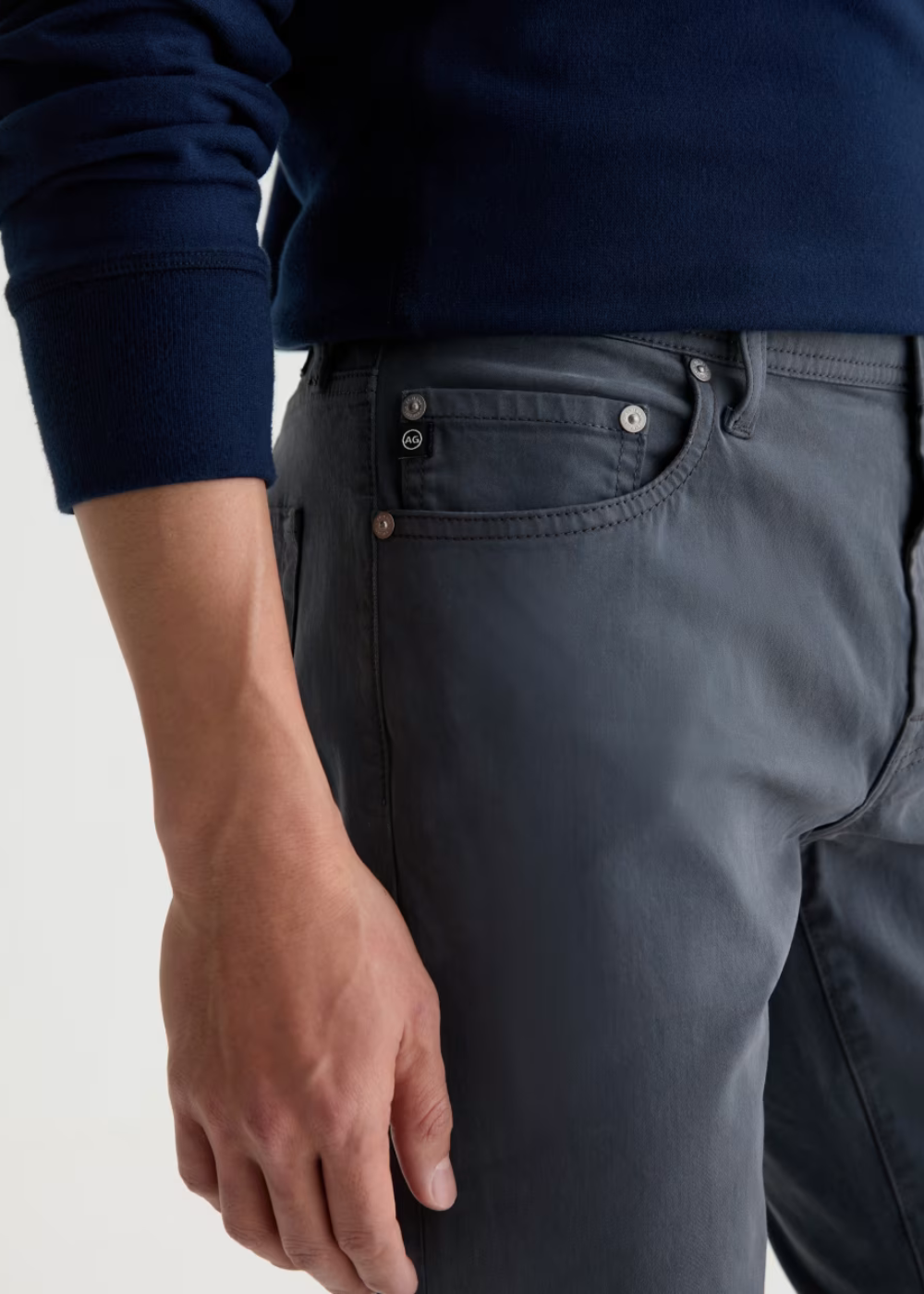 Tellis Modern Slim Sateen Pant
