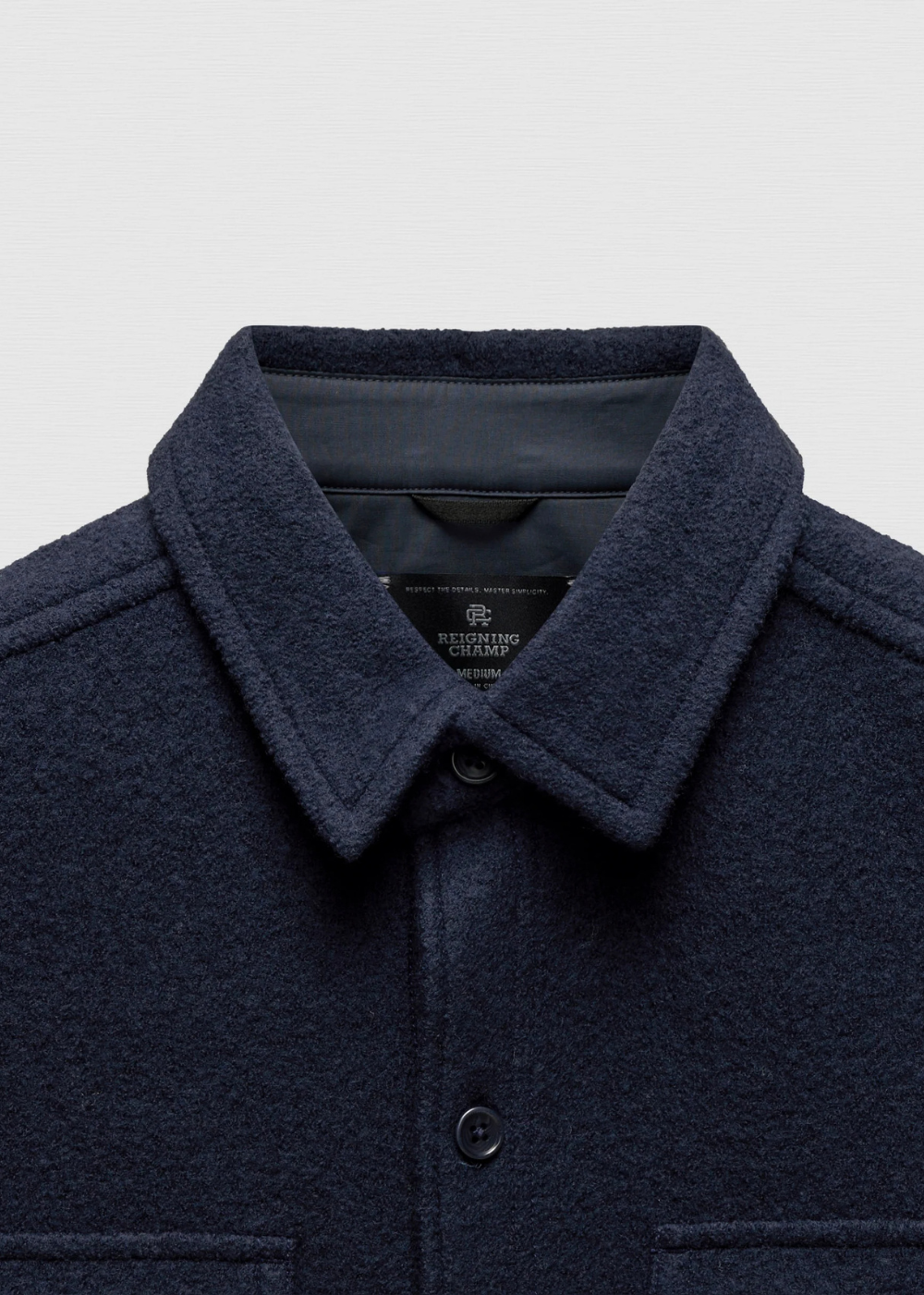 Boiled Wool Warden Standard Overshirt