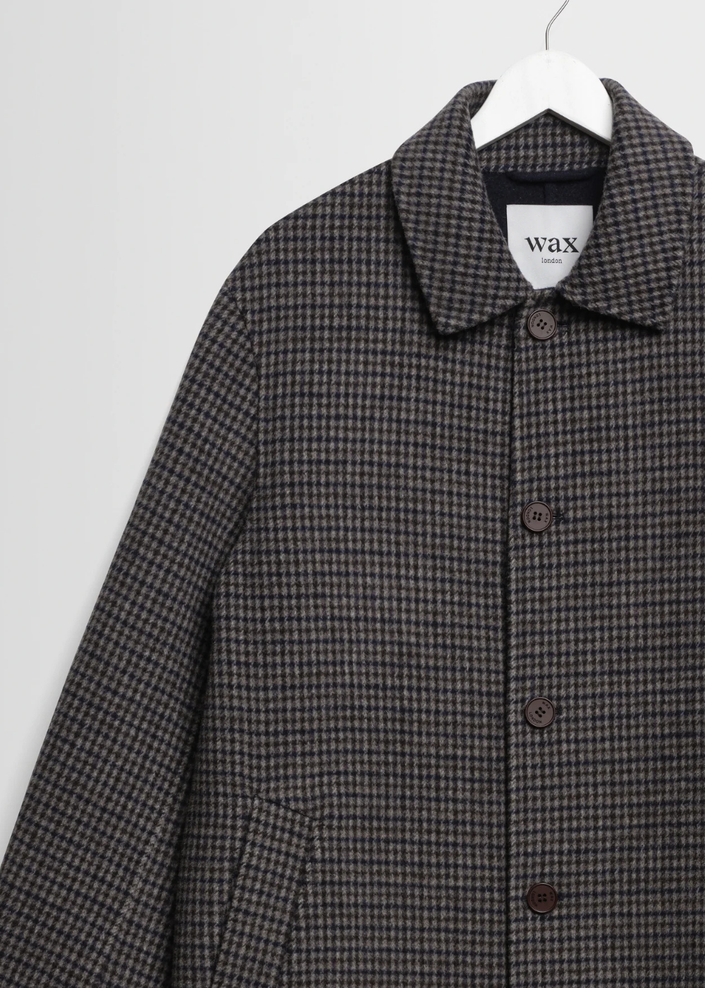 Stan Coat Double Face Check