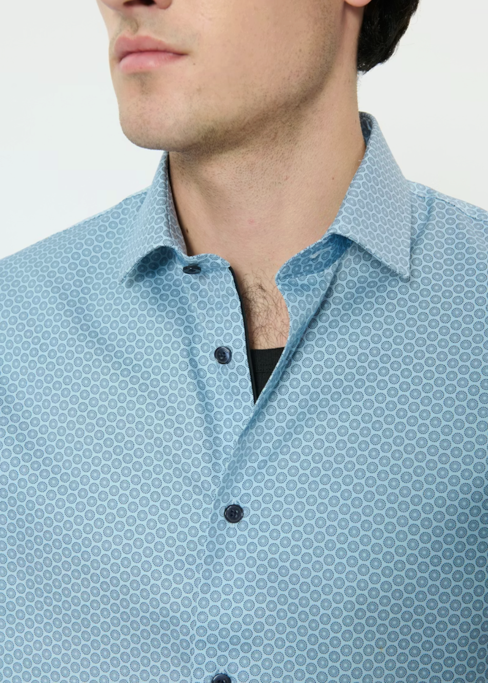 Trostol Shirt - Chambray Blue - Matinique Canada - Danali - 30208897