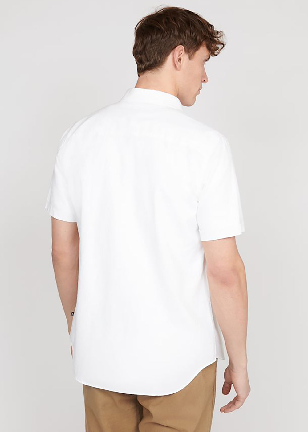 Trostol Button Down Short Sleeve Shirt - White - Matinique Canada - Danali