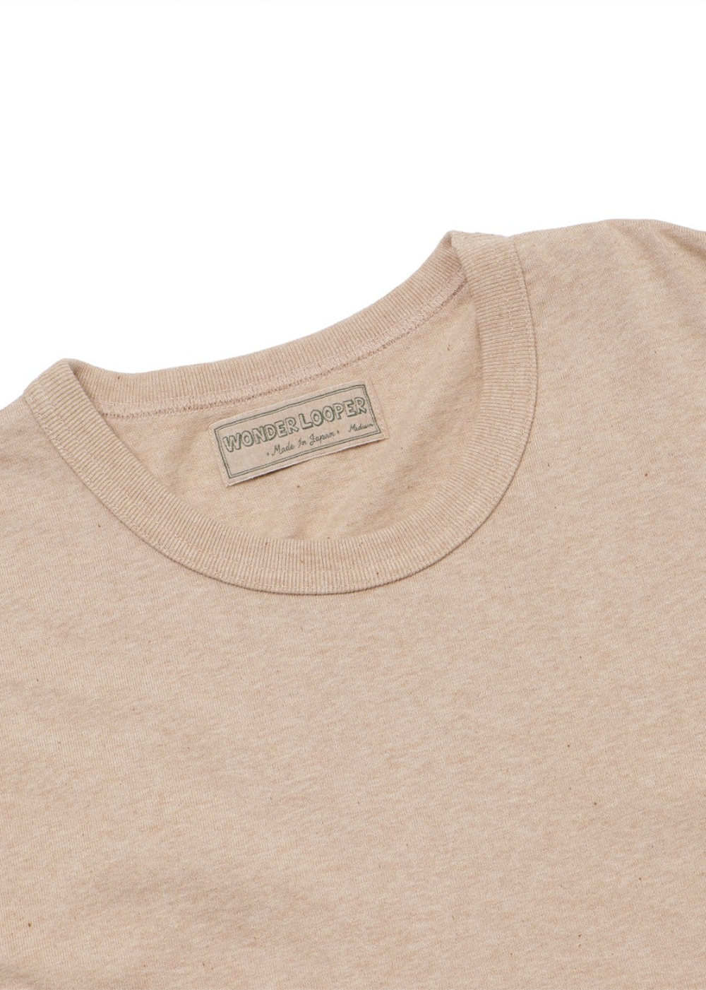 Crewneck T-Shirt - Foxfibre® Tsuriami - Coyote 15