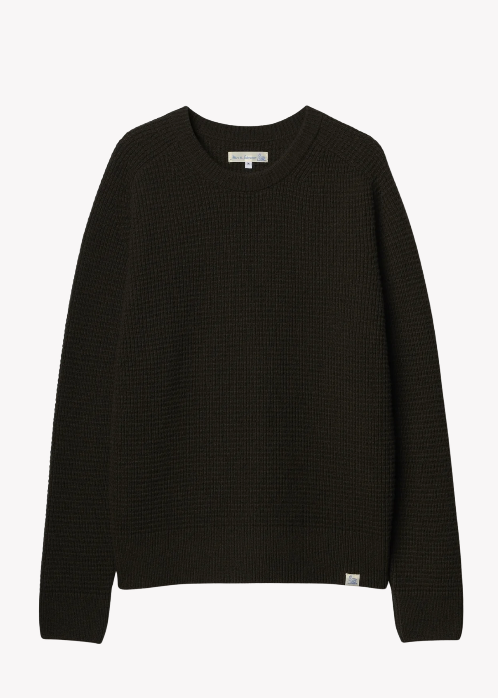Waffle Structured Pullover Sweater