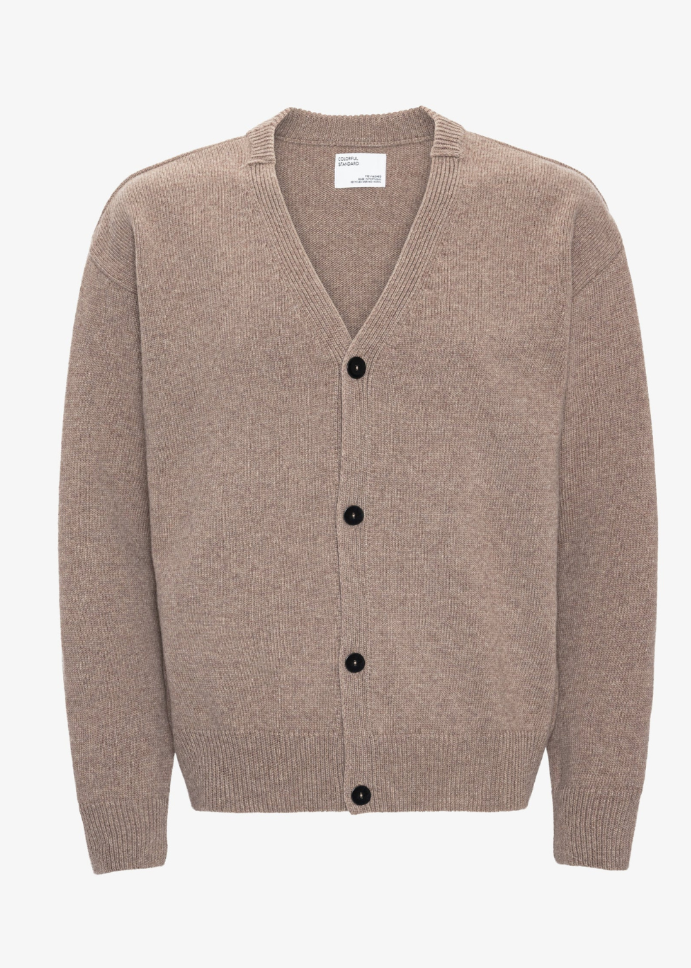 Merino Wool V-Neck Cardigan