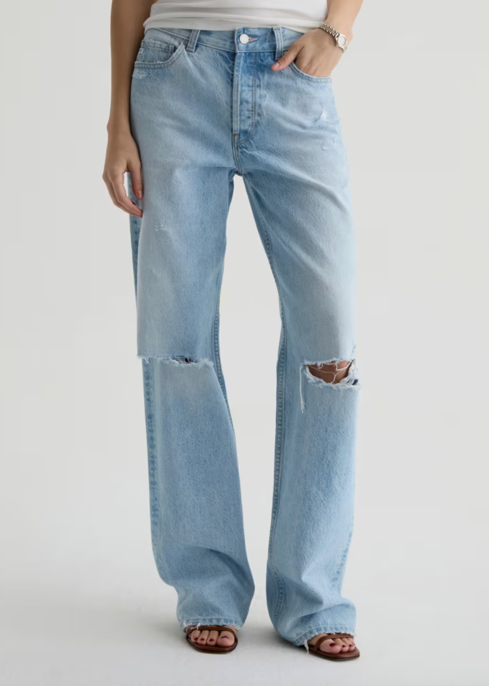 Billie High Rise Relaxed Straight Jean