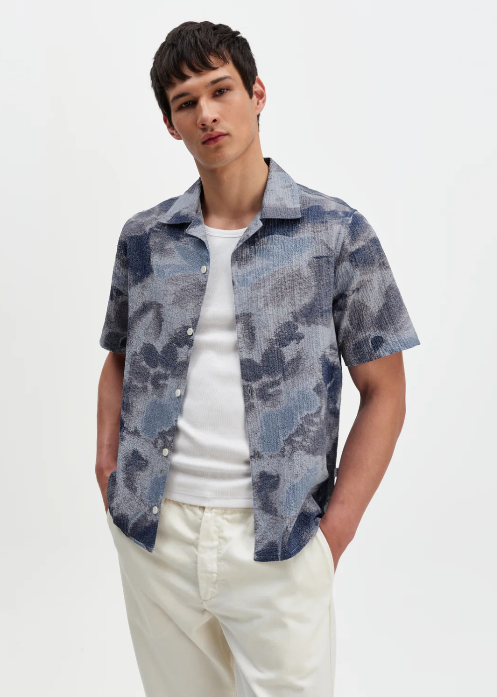 Didcot SS Shirt Watercolour Print