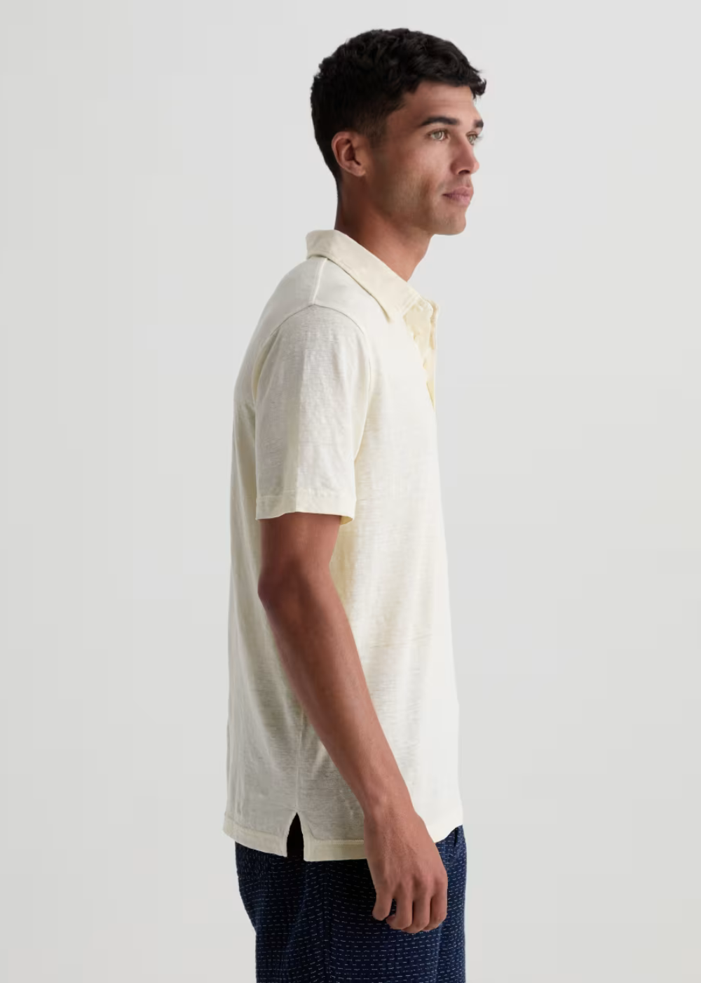 Bryce Linen Polo T-Shirt