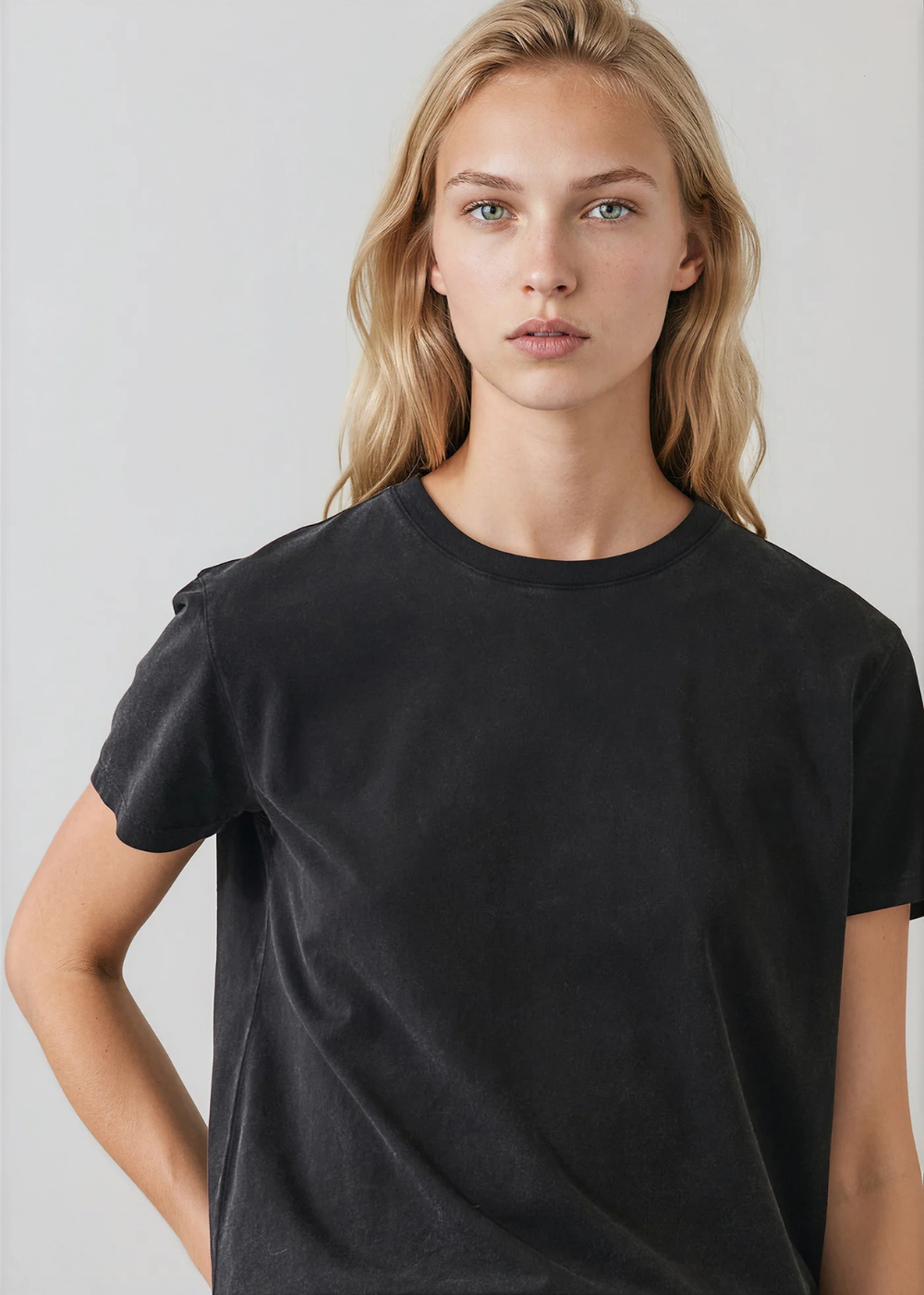SS Organic Cotton Boyfriend Kroma Crew