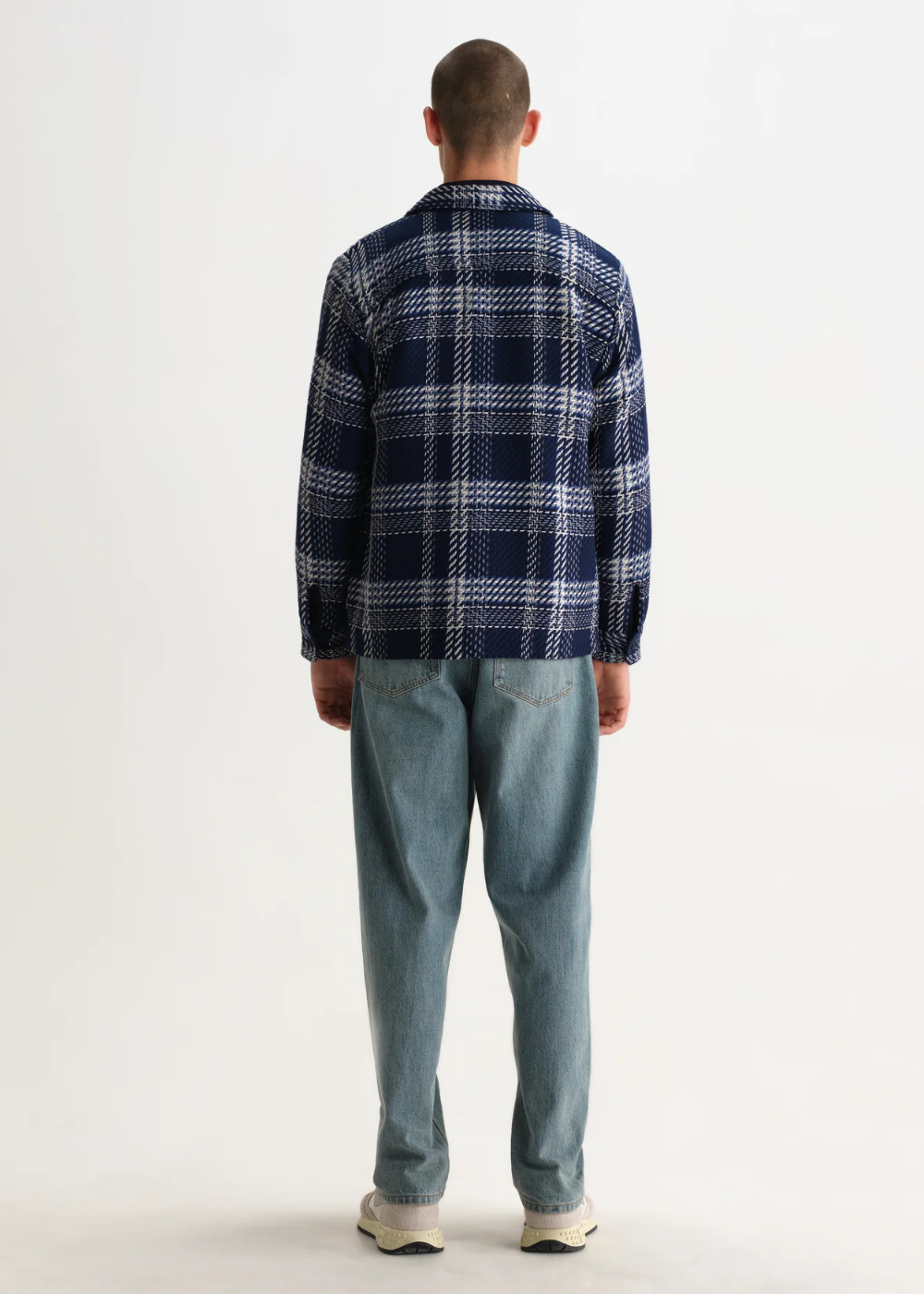 Whiting Overshirt Plaid Weave