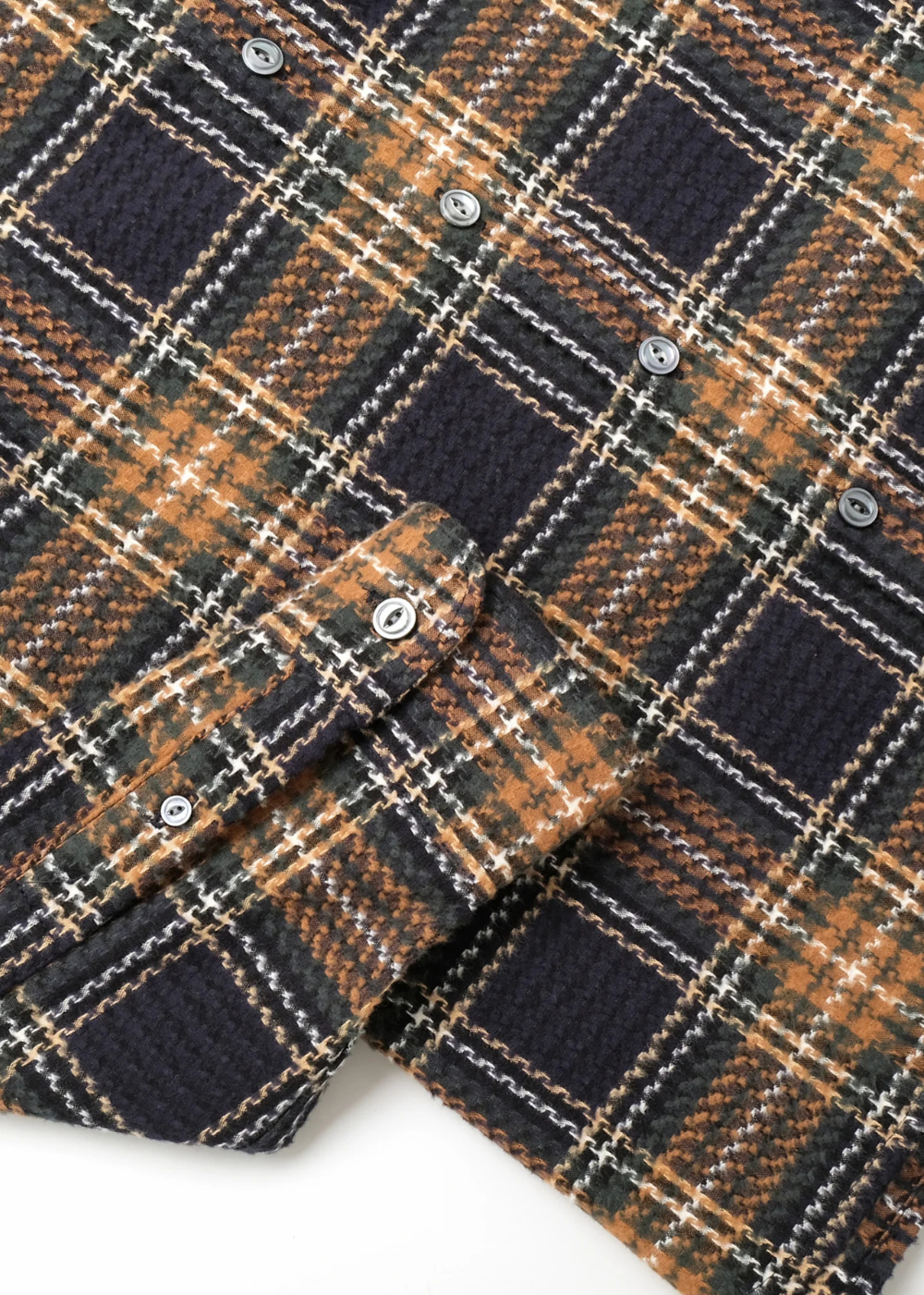 Houndstooth Tartan Blanket Easy Shirt