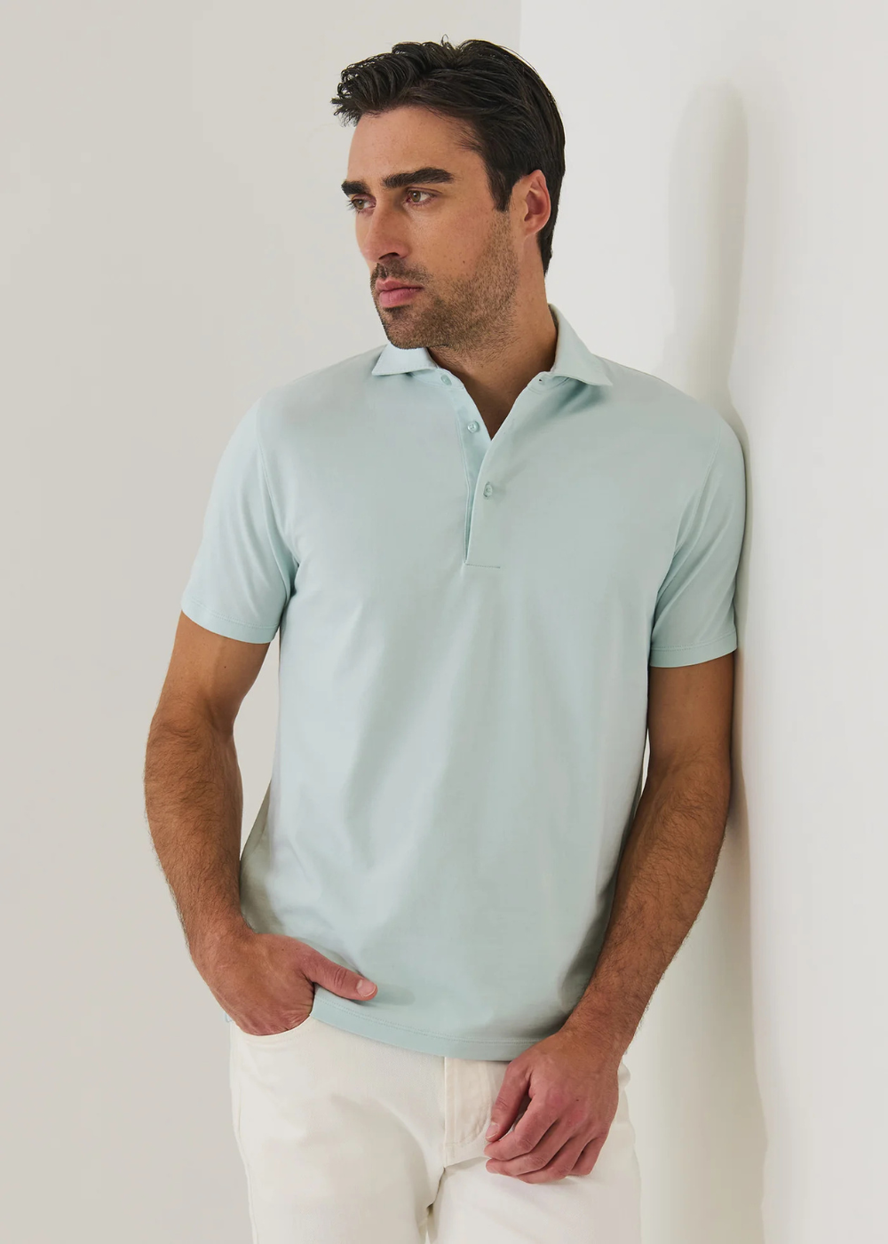 Pima Cotton Stretch Polo