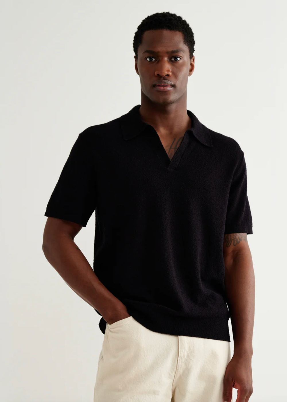 Siena SS Polo Boucle Yarn