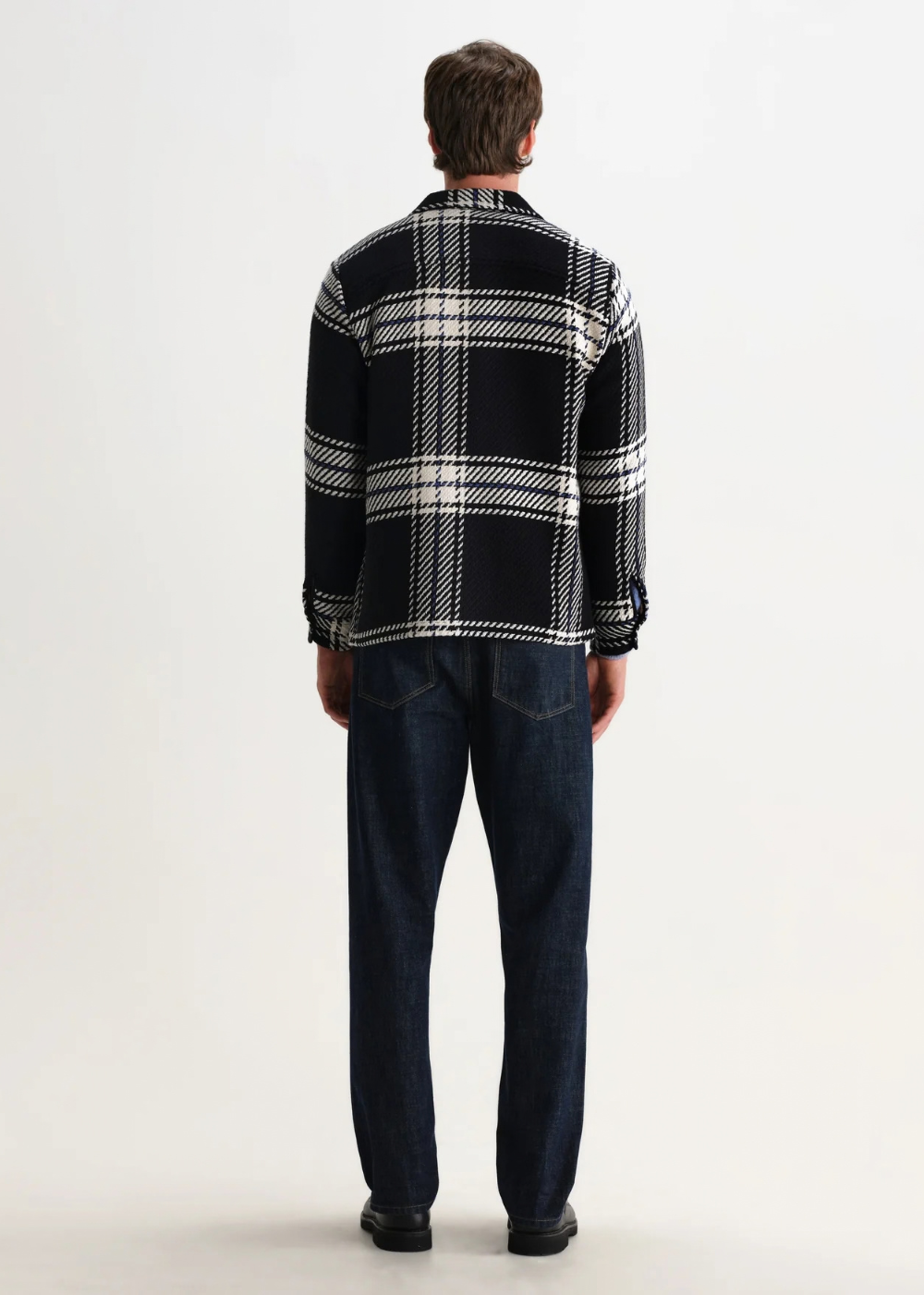 Whiting Overshirt Oversize Grid Check
