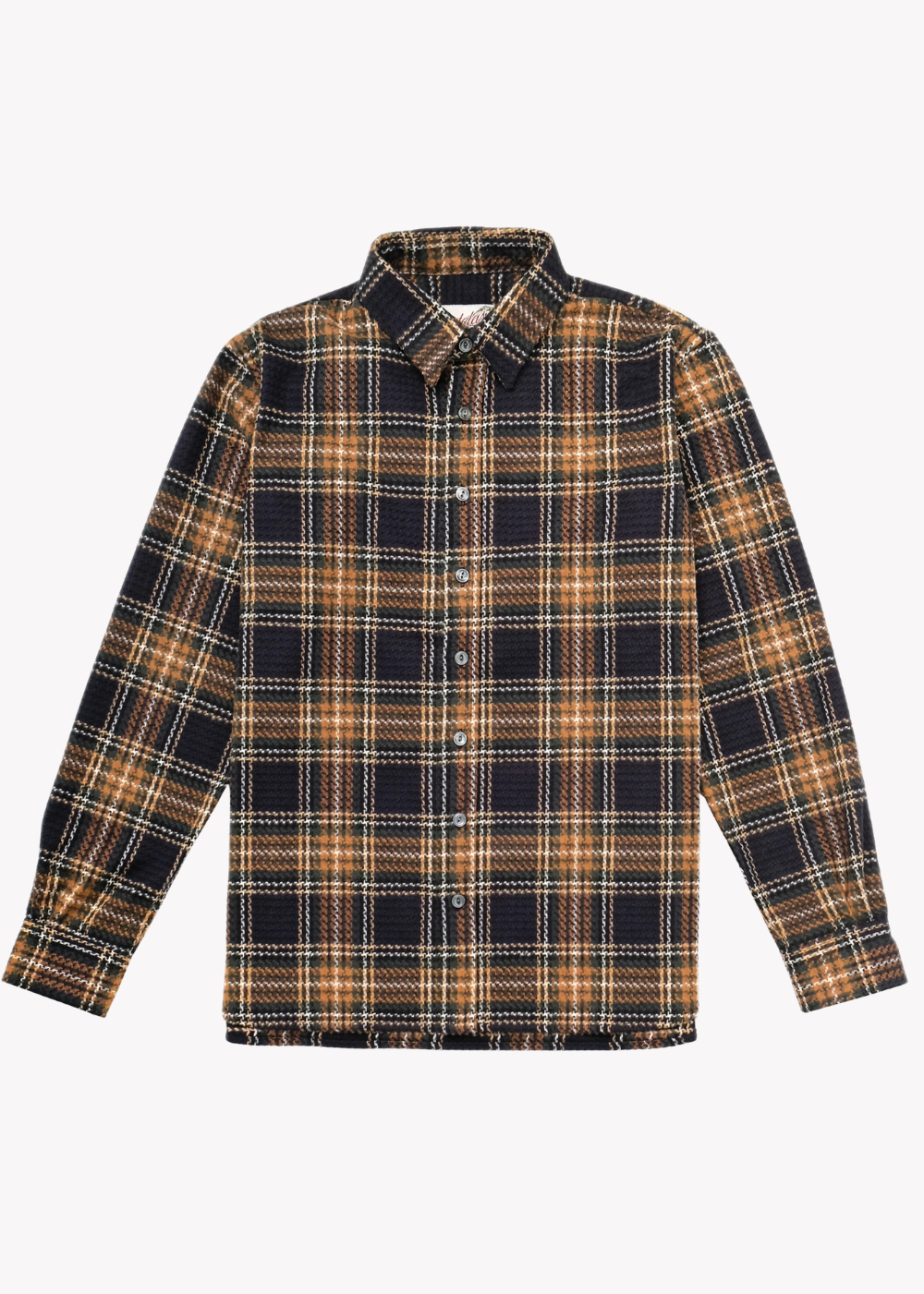 Houndstooth Tartan Blanket Easy Shirt