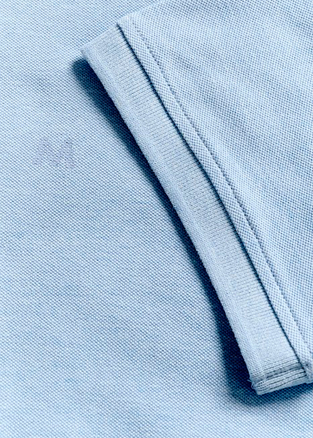 Poleo Melange Polo T-Shirt - Blissful Blue - Matinique Canada - Danali