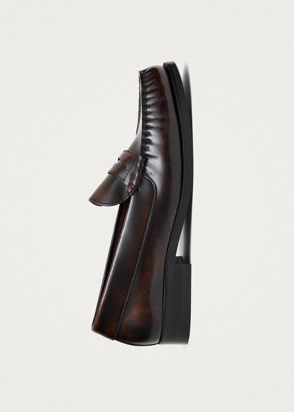 Rivet Vintage Leather Loafers