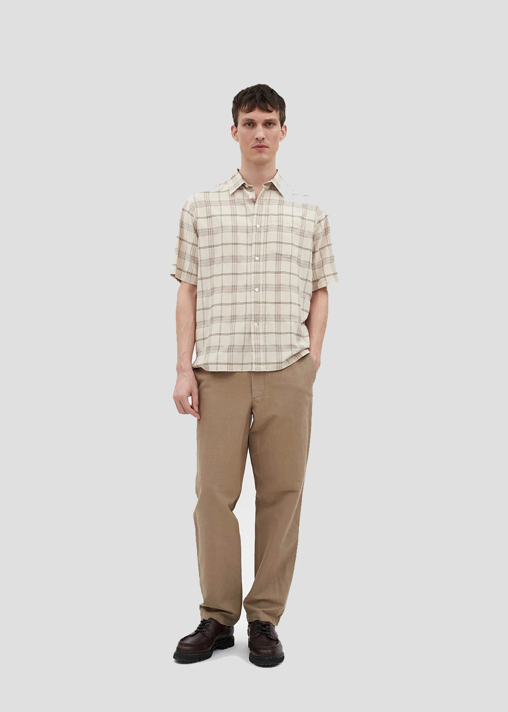 Ezra Relaxed Cotton Linen Trouser by Norse Projects - Danali