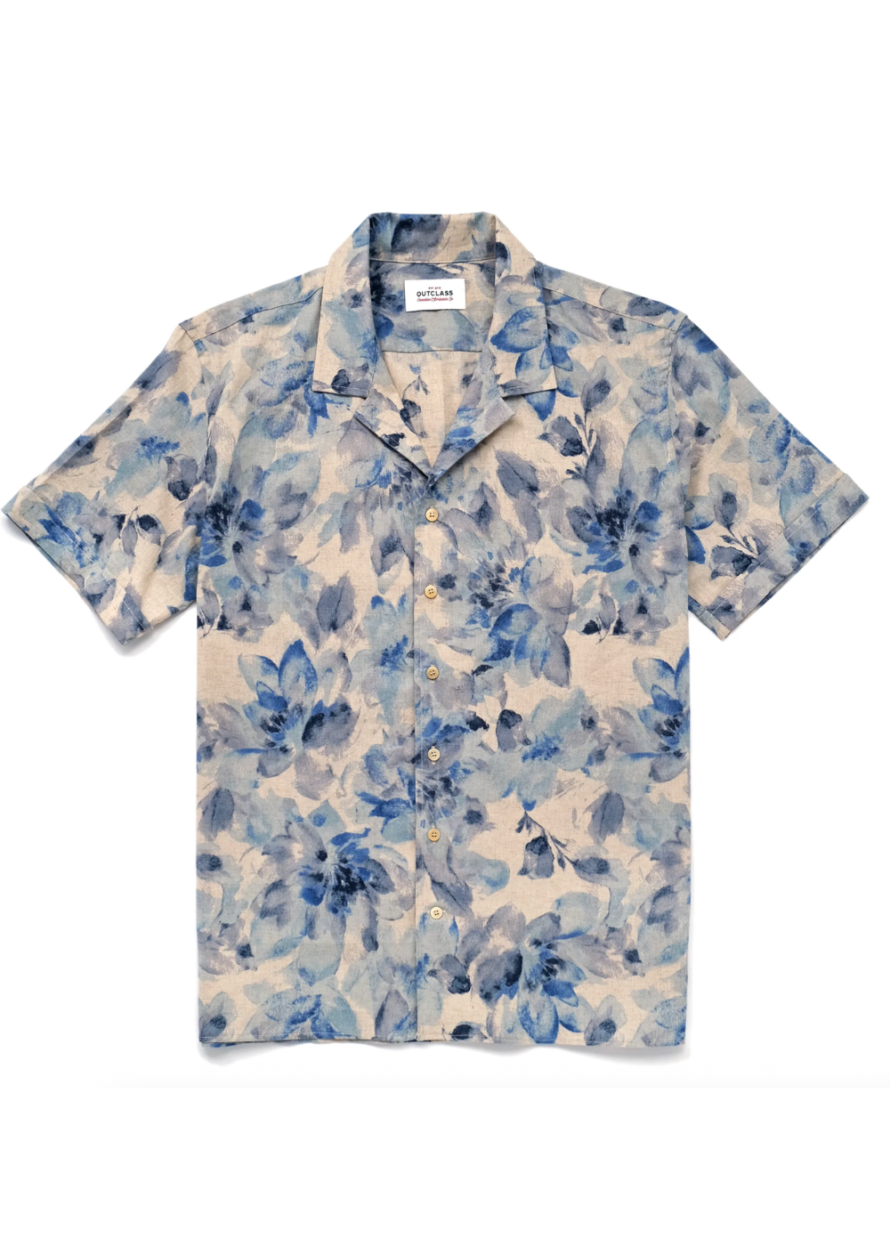 Indigo Bloom Short Sleeve Havana Shirt