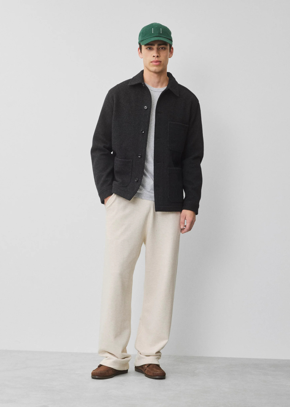 Wool Fleece Chore Jacket