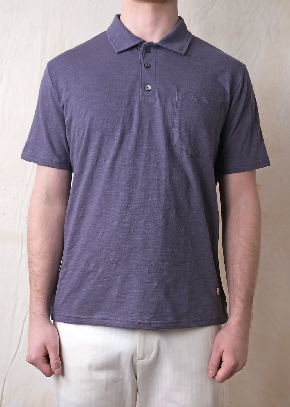 Violet Slub S/S Polo