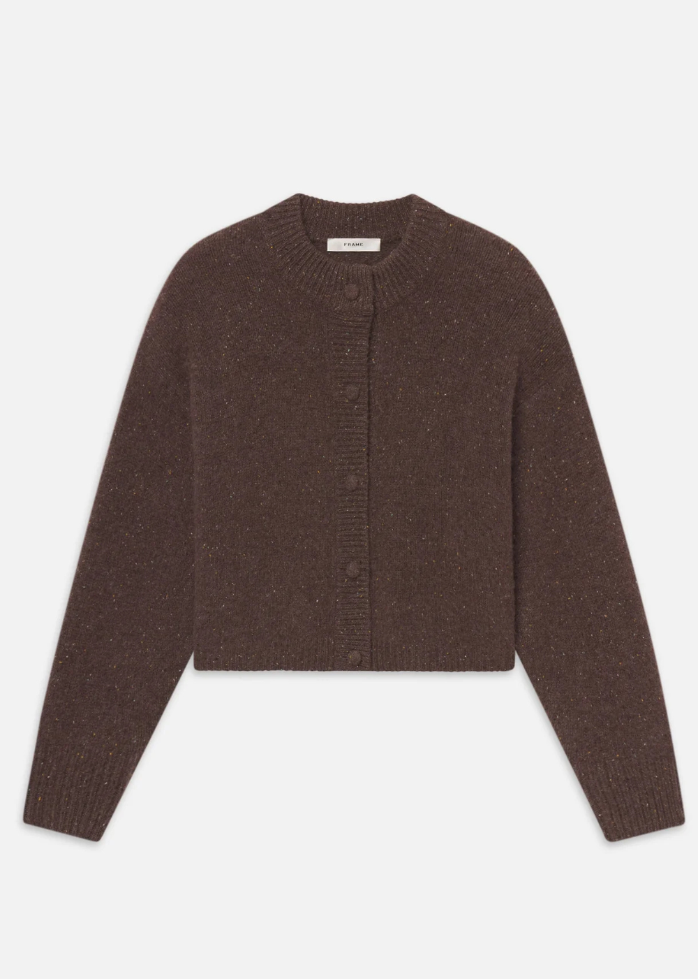 The Cashmere Fleck Cardi