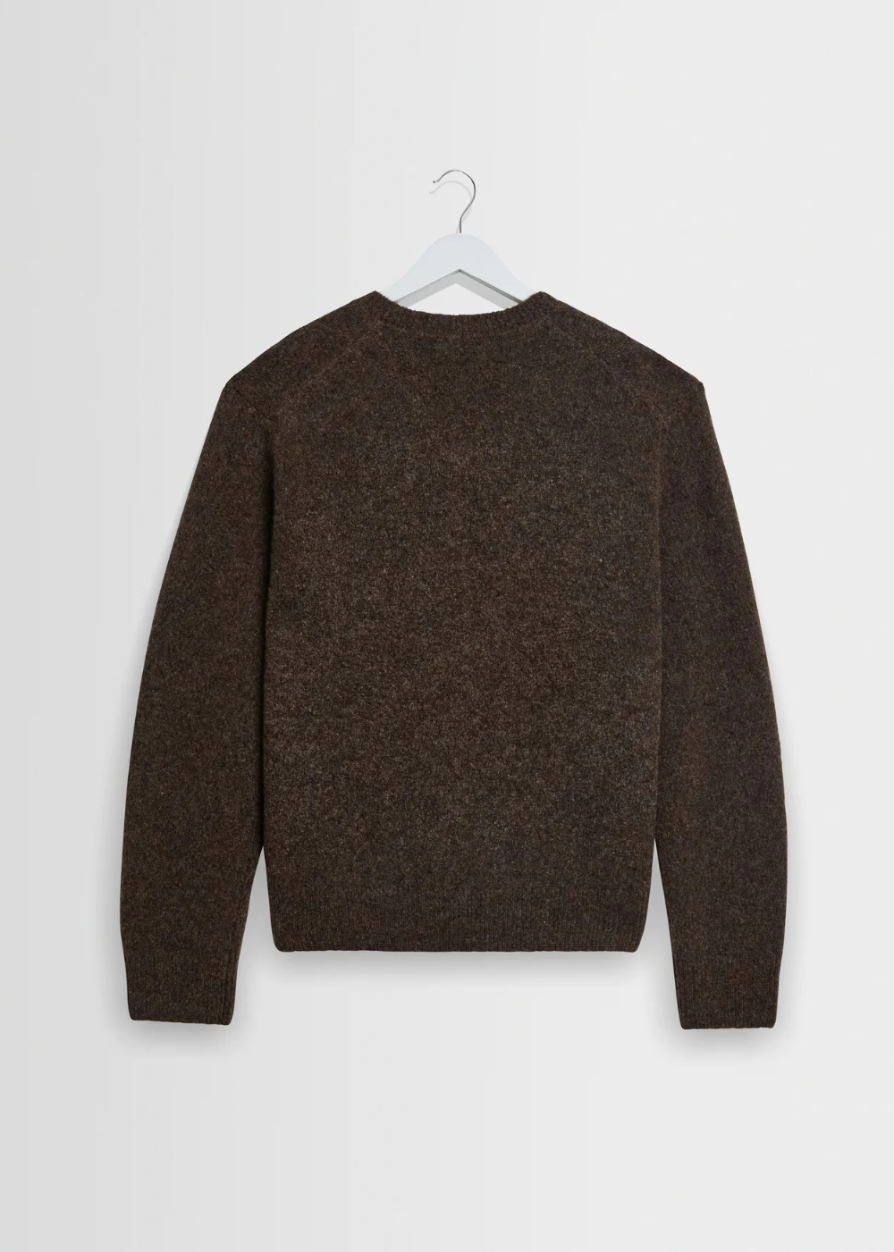 Kemp V Neck Fluffy Wool Blend
