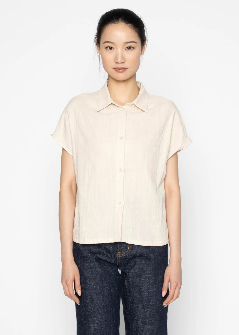 Billie Shirt - Double Weave Gauze