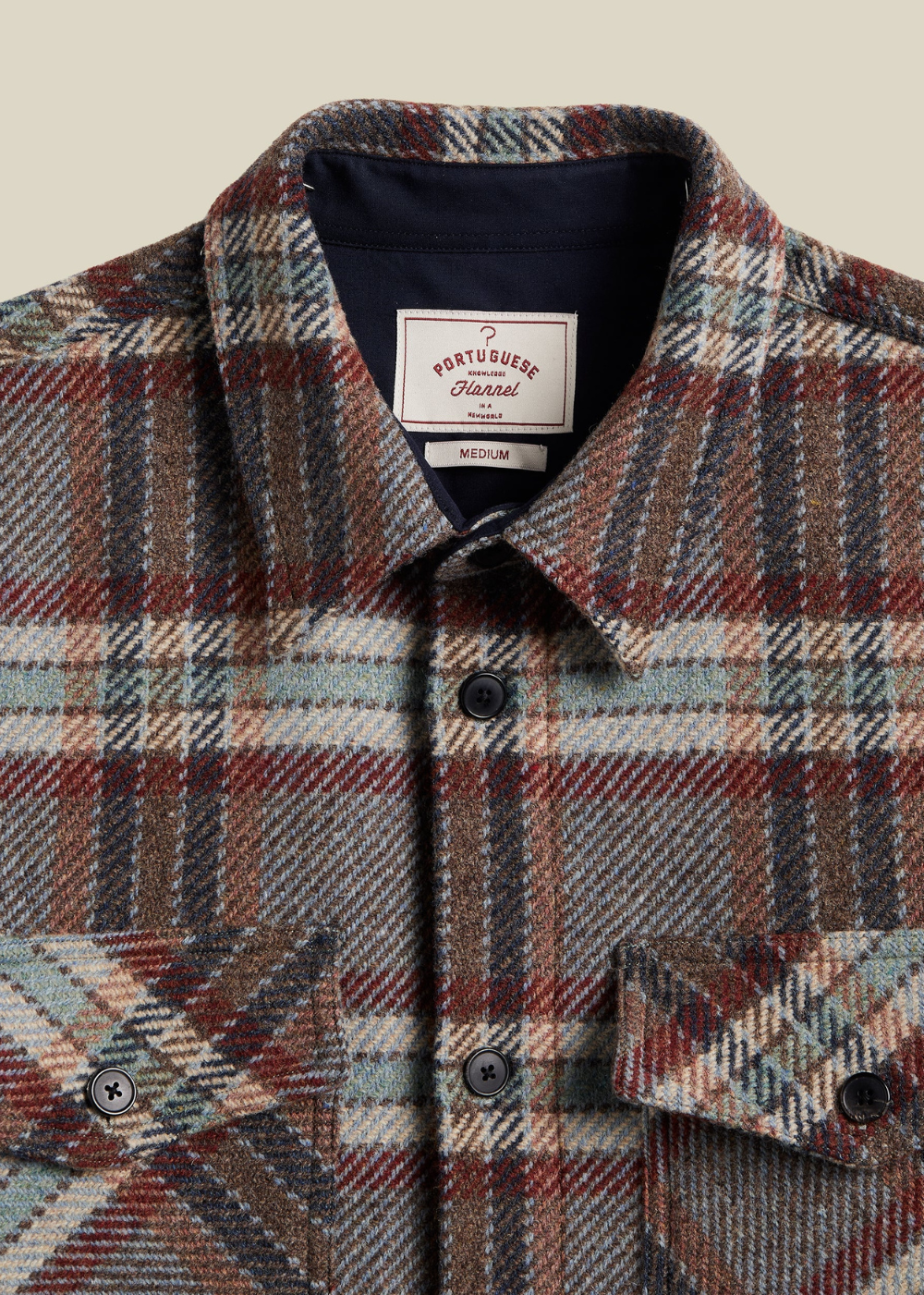 Wool Field Plaid Jacket