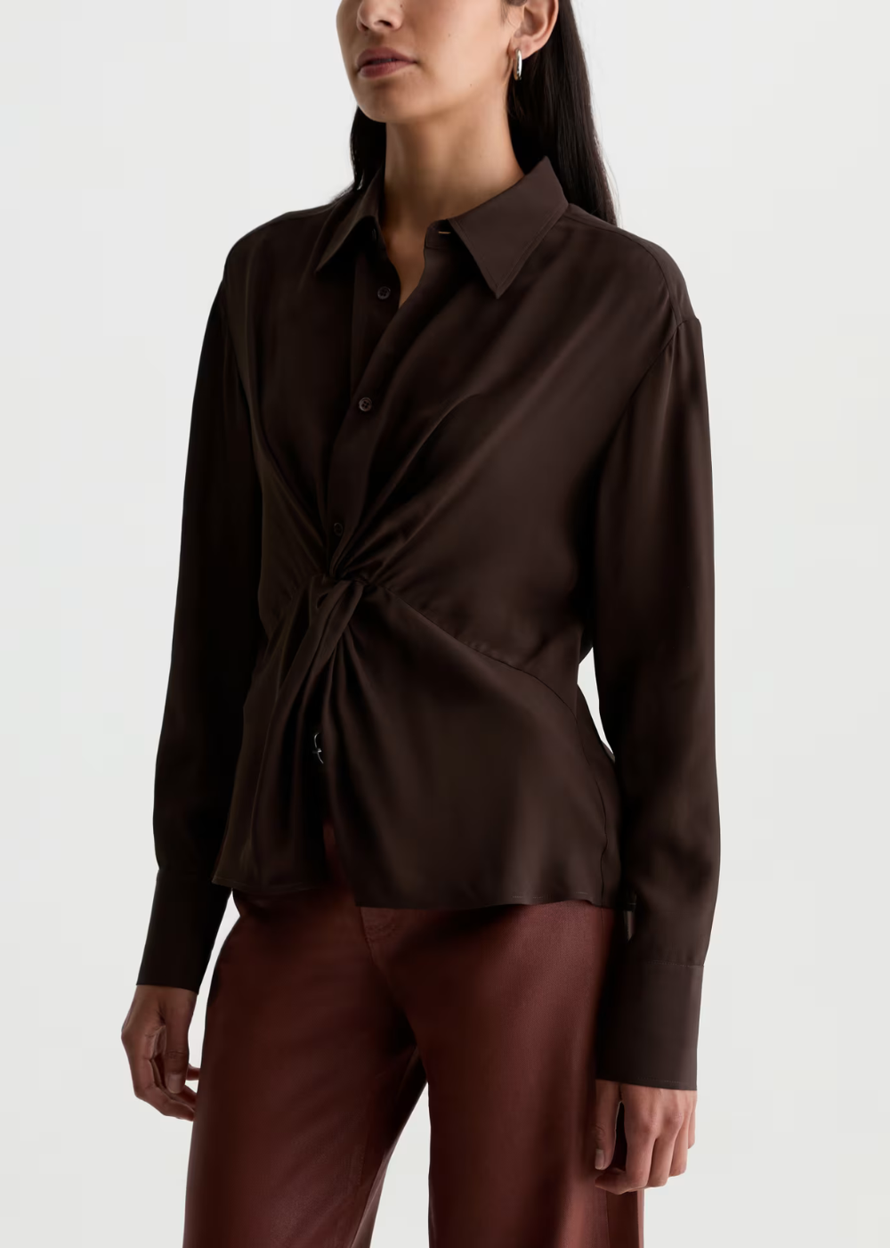 Bel Knot Front Blouse