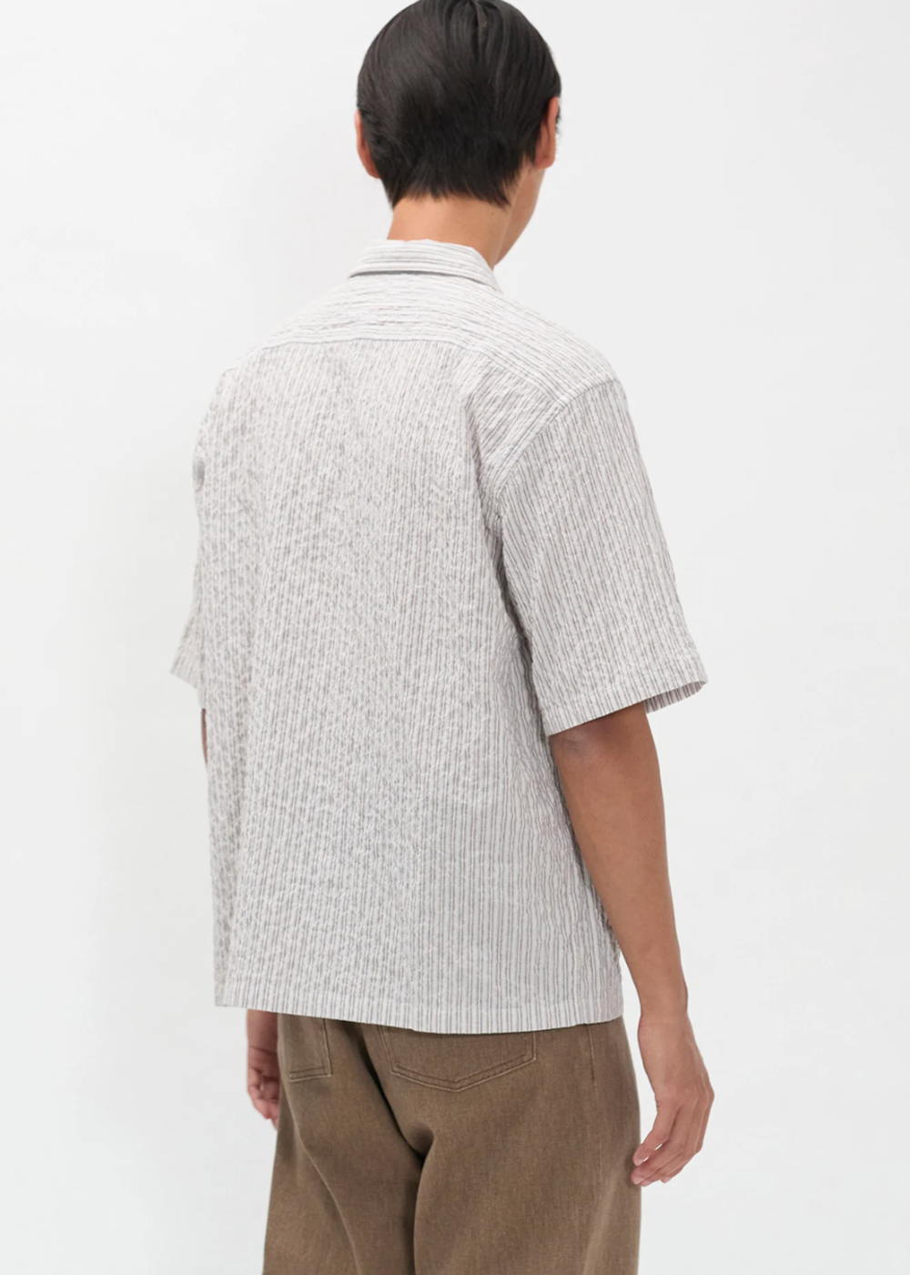 Mols Striped SS Camp Shirt