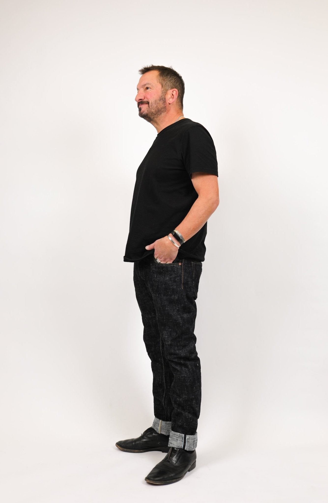 16oz Double Slub Selvedge Slim Tapered Jean - Pure Blue Japan - Danali - WSB-013-Indigo-31