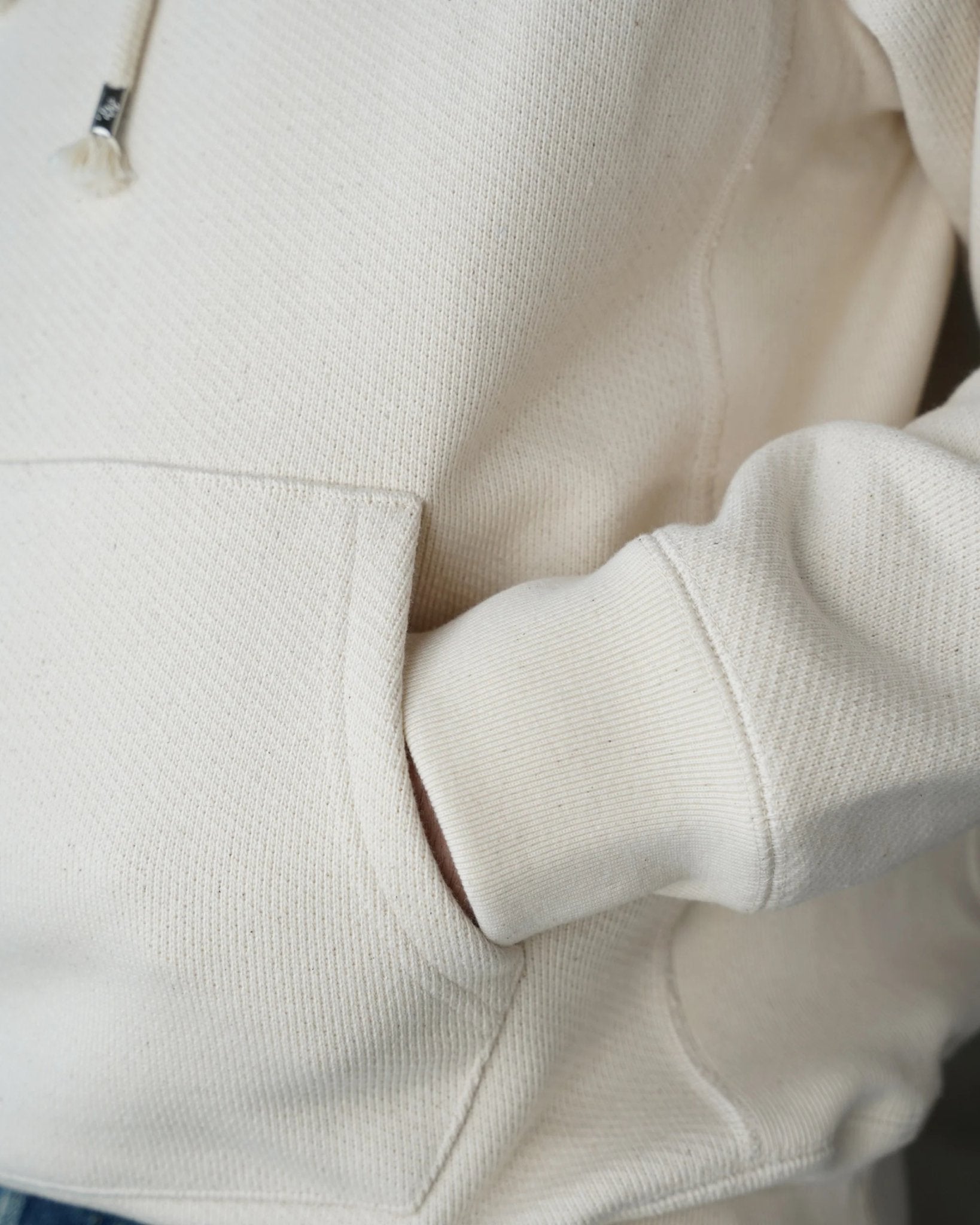 701gsm Double Heavyweight French Terry Pullover Hoodie - Wonder Looper - Danali - PH11460101-ECR-S