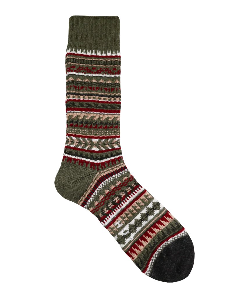 Sonora Earth Socks - Chup - Danali - SonoraEarth-Olive-S