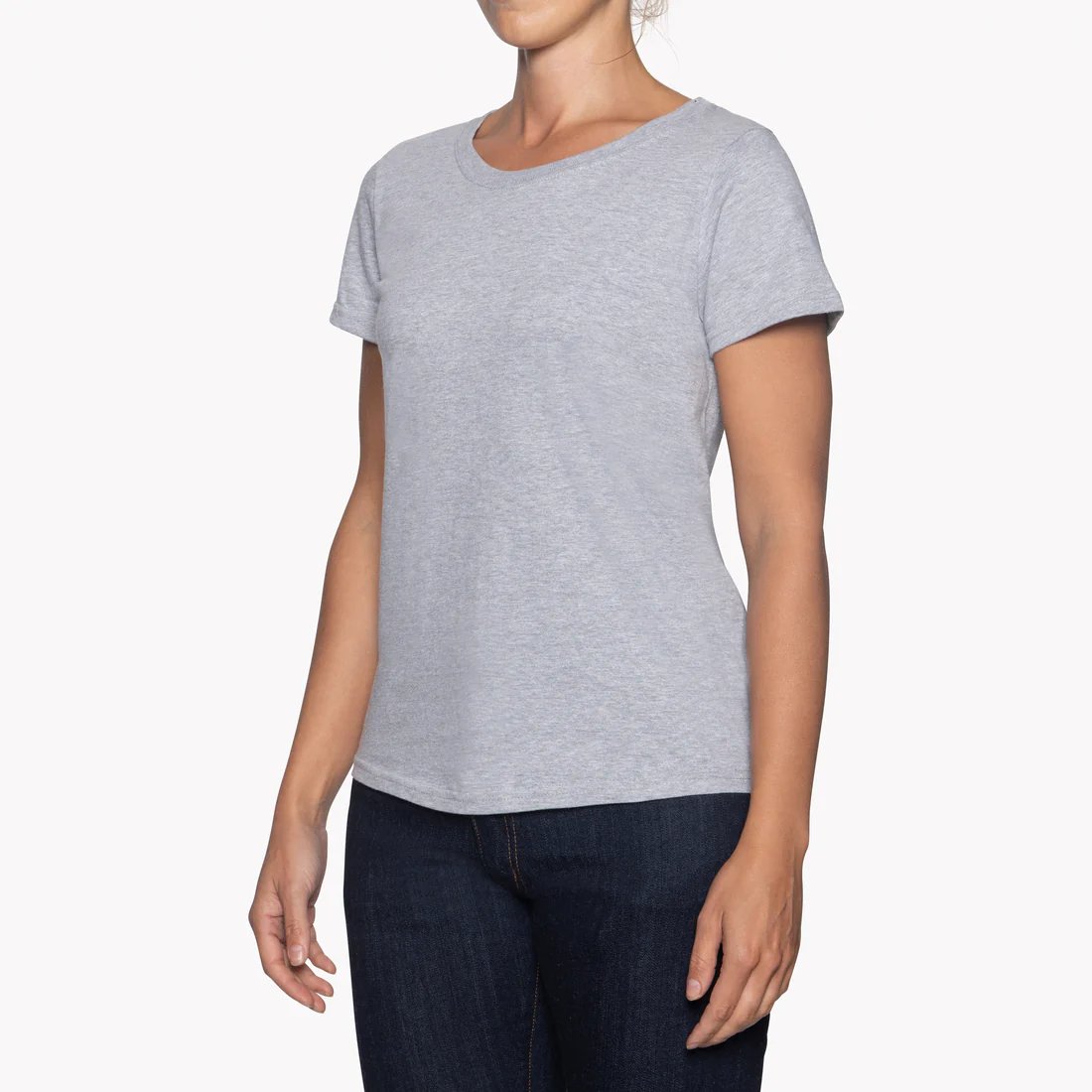 Circular Knit Ballet Tee - Naked & Famous Denim - Danali - 303832327-GRYHE-XS