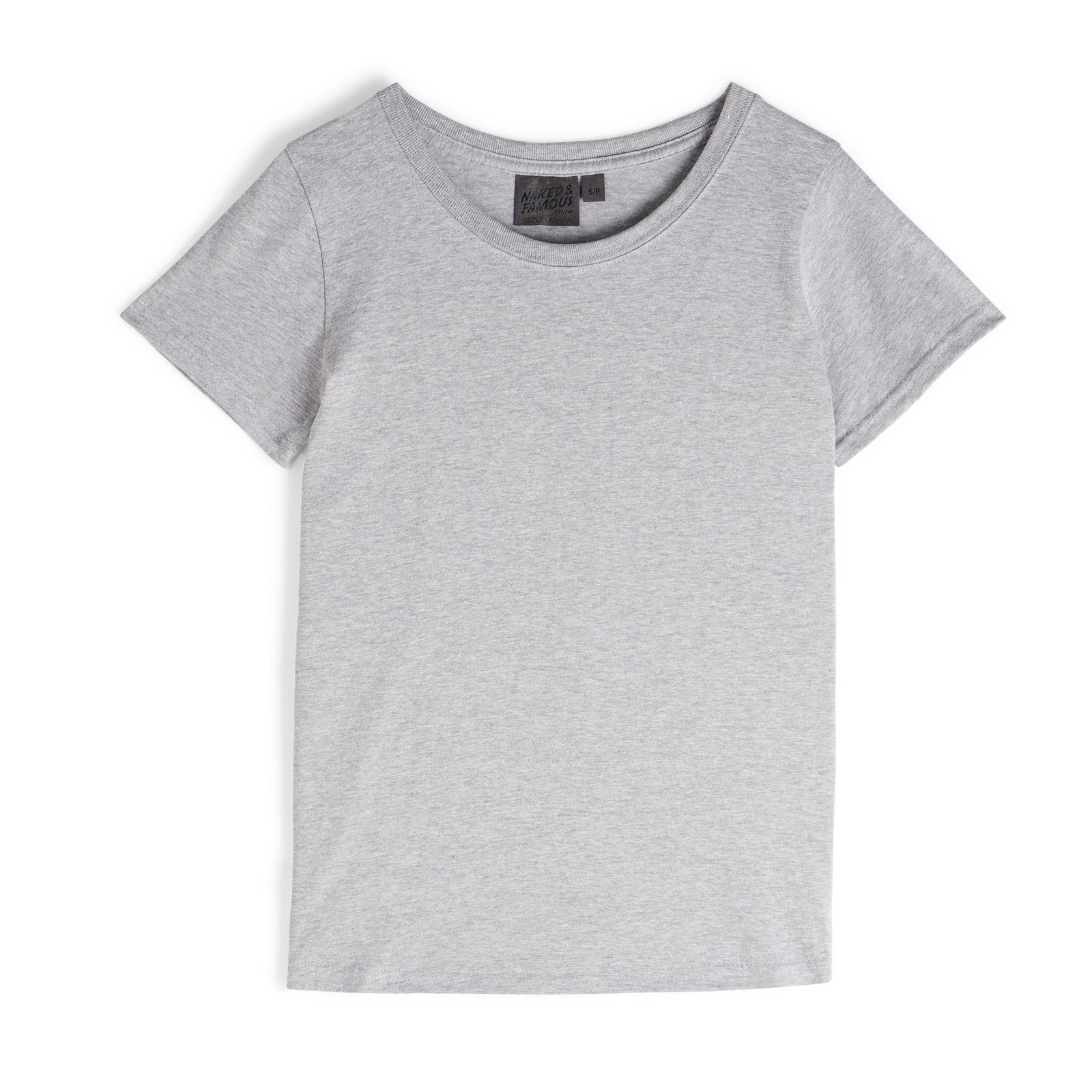 Circular Knit Ballet Tee - Naked & Famous Denim - Danali - 303832327-GRYHE-XS