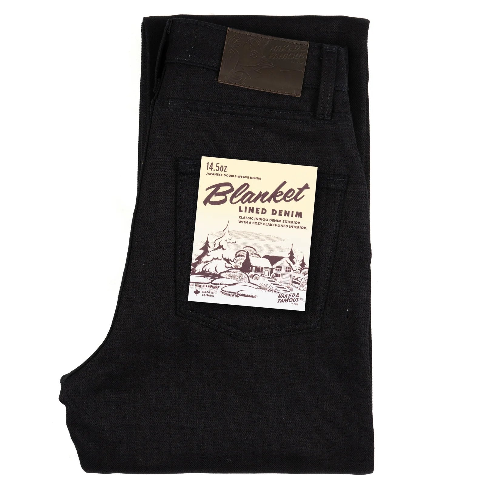Classic - Blanket Lined Denim - Naked & Famous Denim - Danali - 301781812-Indigo-24
