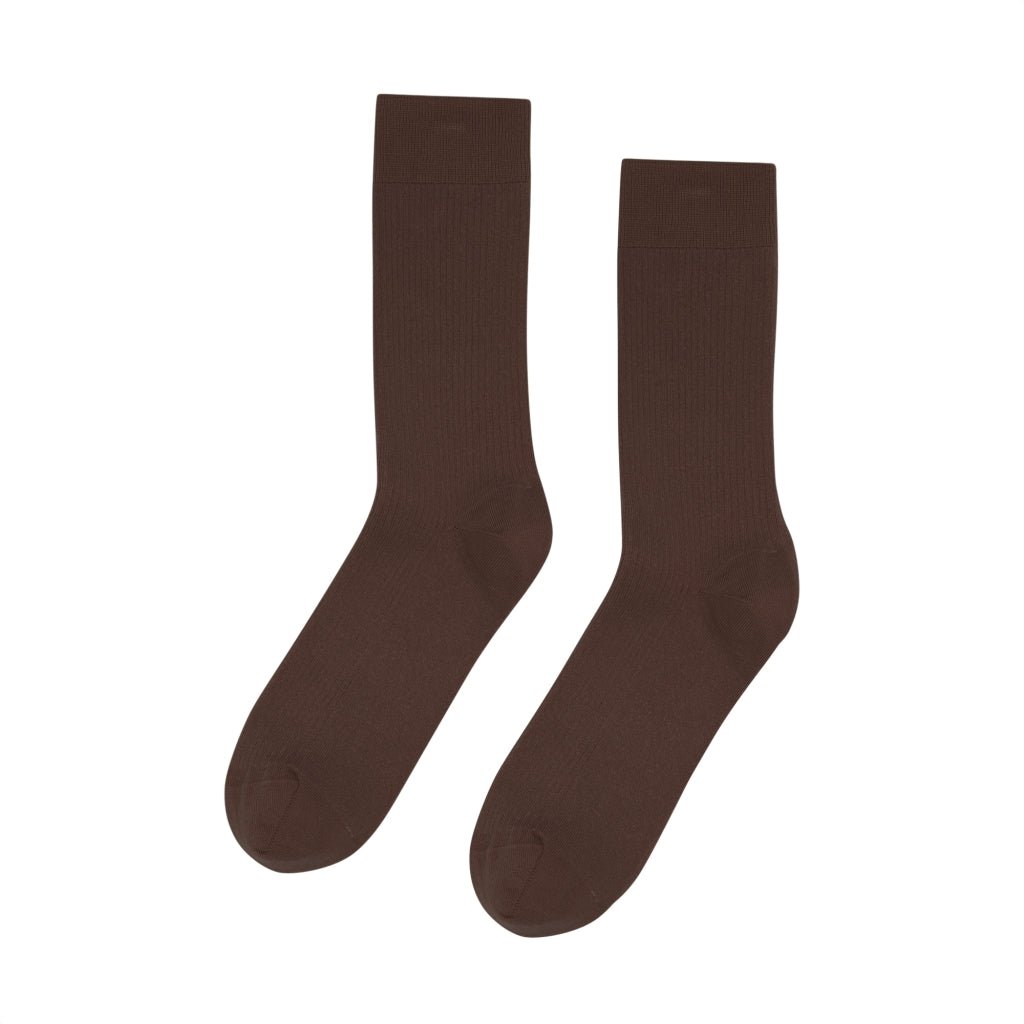Classic Organic Sock - Colorful Standard - Danali - CS6001-CoffeeBrown-OneSize