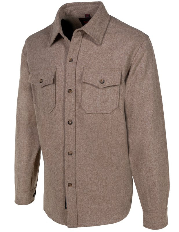 CPO Wool Shirt - 7810 - Schott - Danali - 7810-Taupe-M