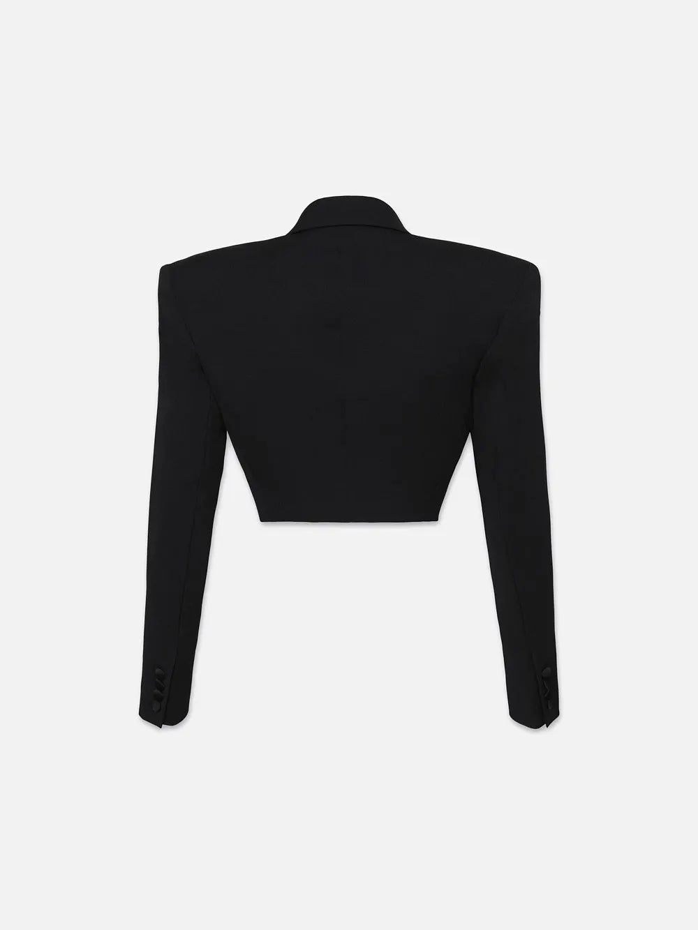 Cropped Tuxedo Blazer - Frame - Danali - WW23WBZ007-BLK-4
