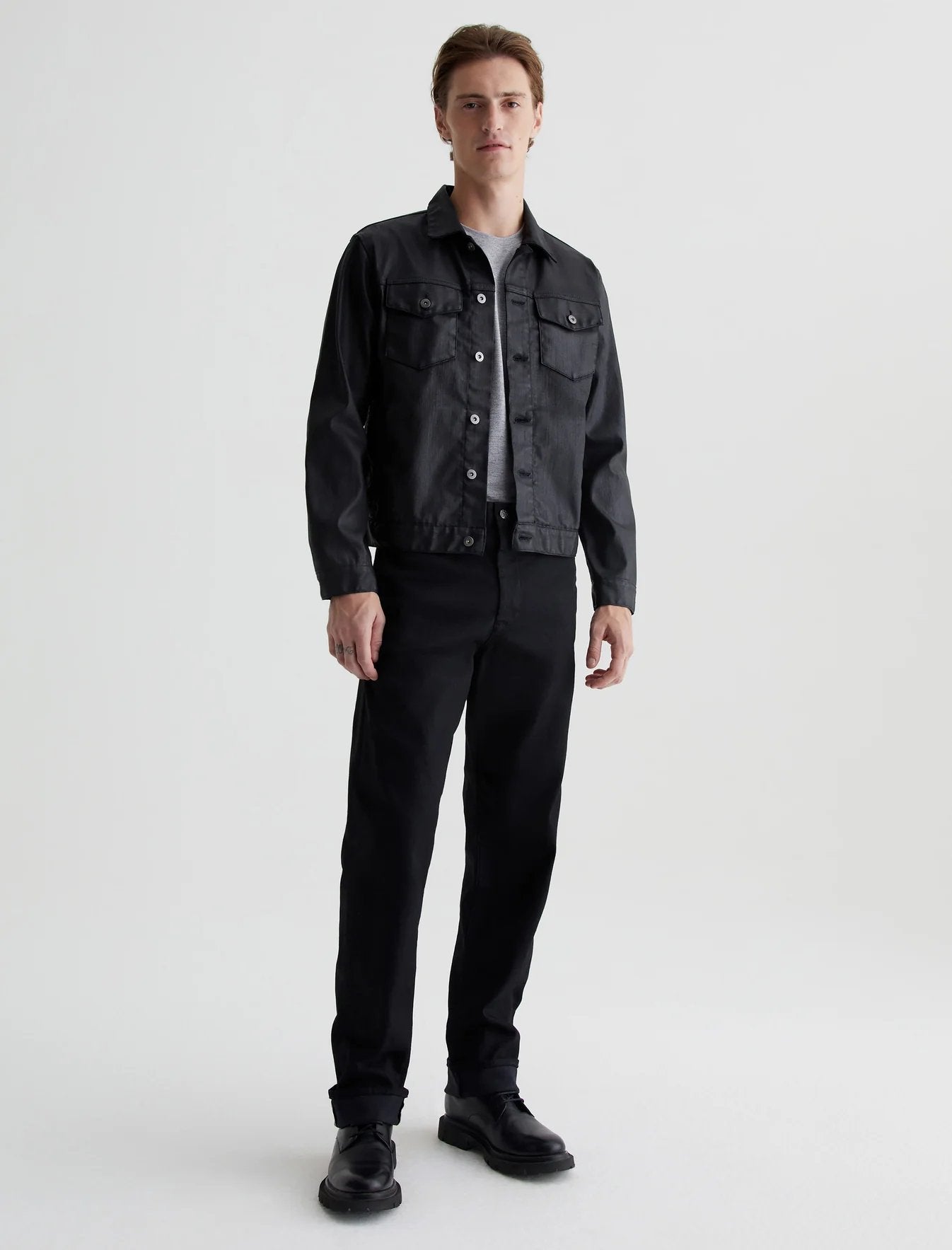 Dart Wax Coated Denim Jacket - AG Jeans - Danali - 4640DSDB-LTIRAZ-M
