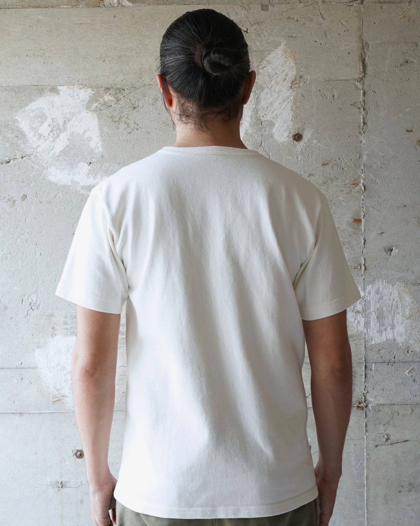 Double Heavyweight Crewneck T-Shirt - Wonder Looper - Danali - CT13732100-WHT-S