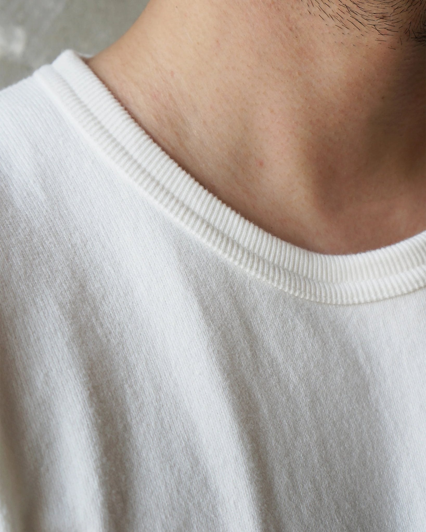 Double Heavyweight Crewneck T-Shirt - Wonder Looper - Danali - CT13732100-WHT-S