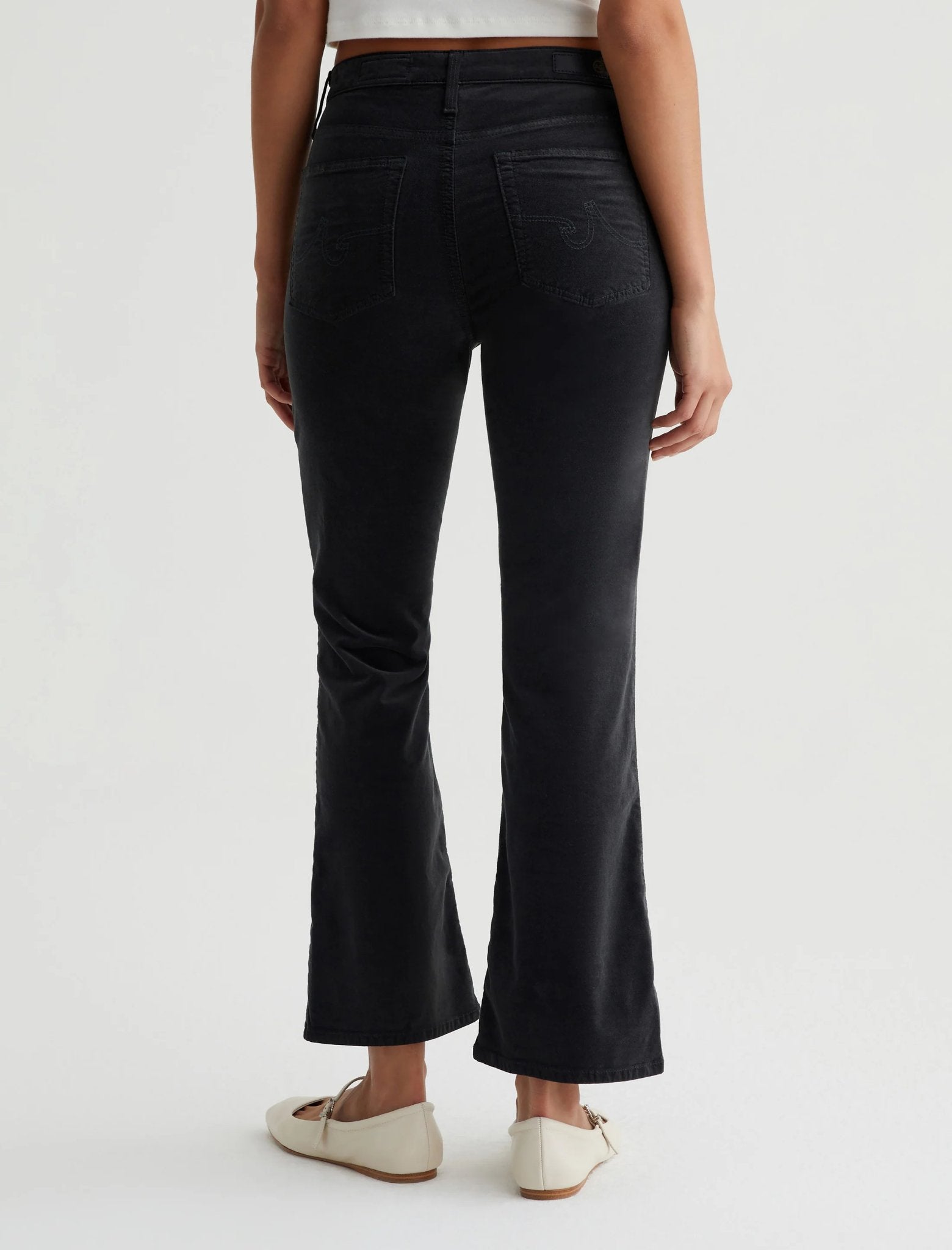 Farrah Boot Crop Velvet Pant - AG Jeans - Danali - OSV1D55-SMOS-25