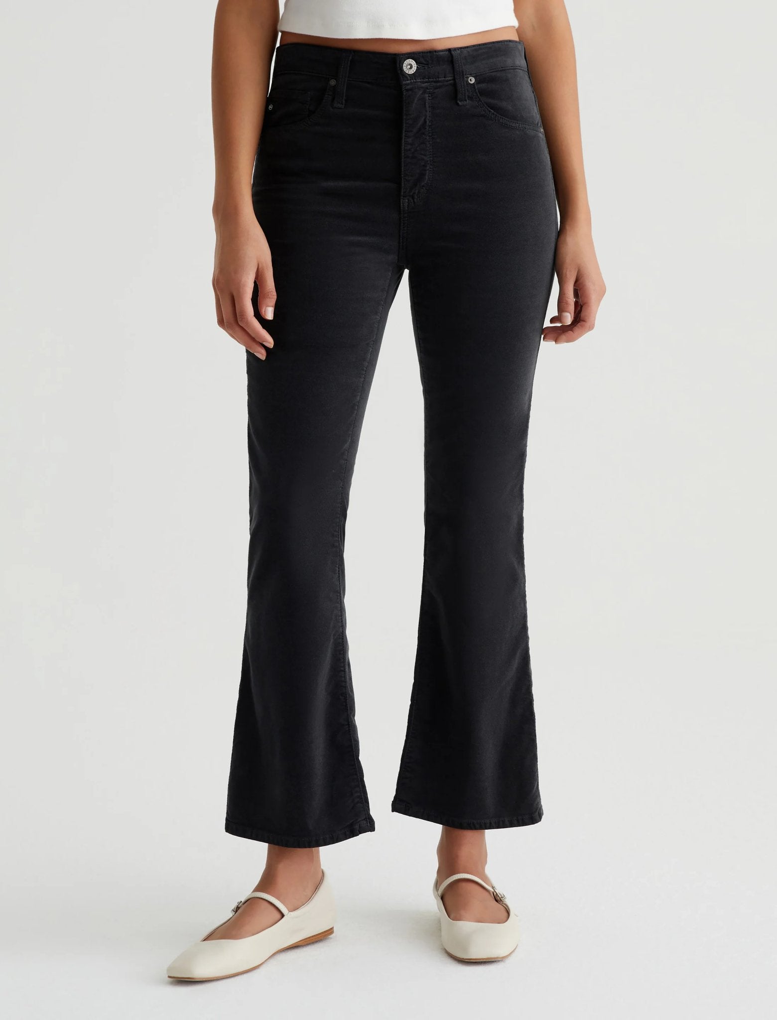 Farrah Boot Crop Velvet Pant - AG Jeans - Danali - OSV1D55-SMOS-25