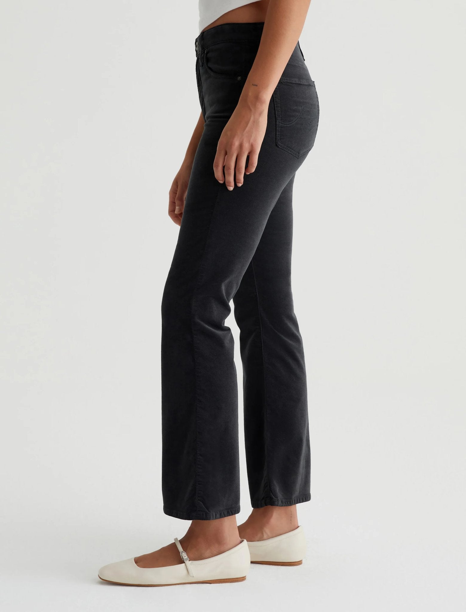 Farrah Boot Crop Velvet Pant - AG Jeans - Danali - OSV1D55-SMOS-25