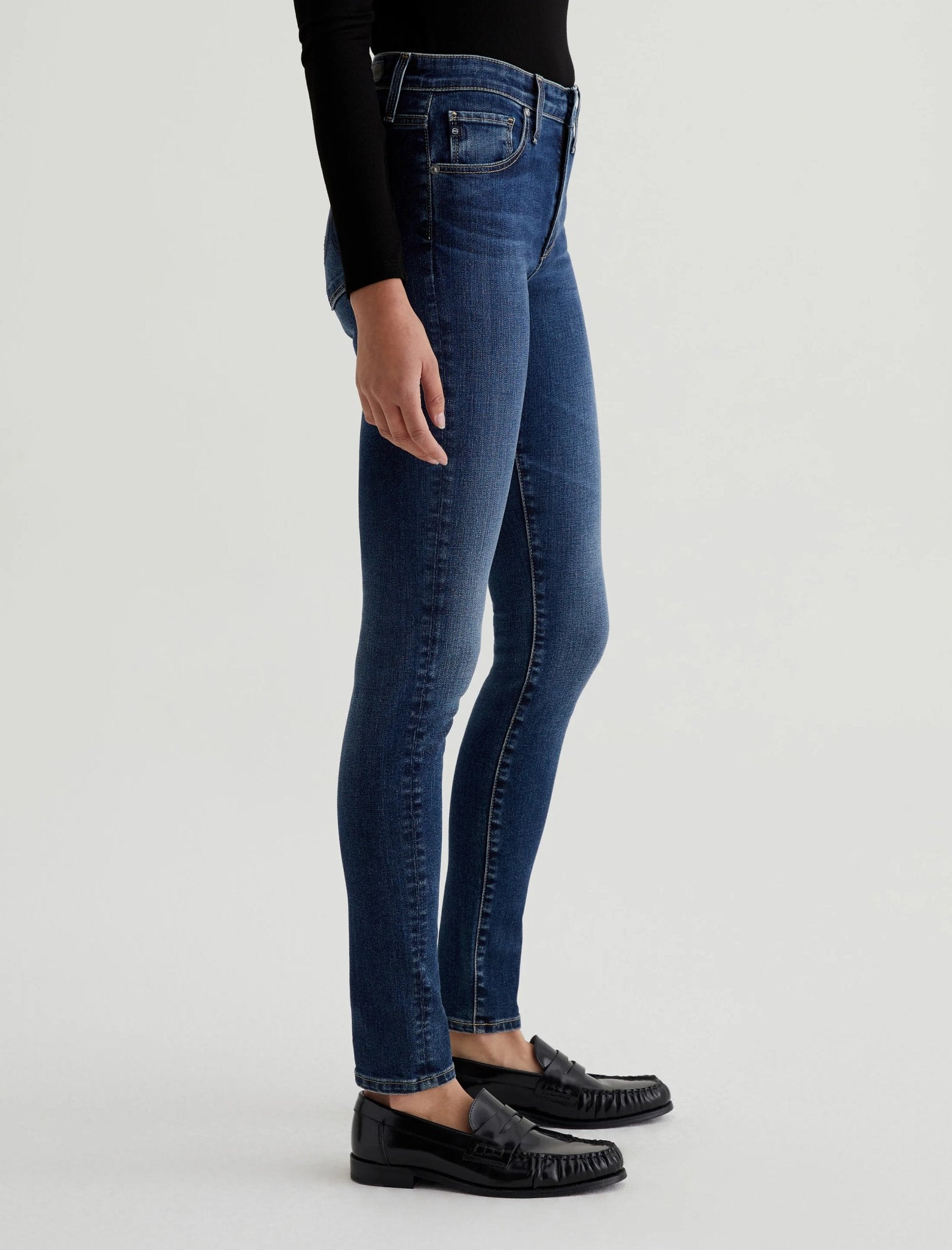 Farrah Mid Rise Skinny Jeans - AG Jeans - Danali - RAS1379-QEEN-25