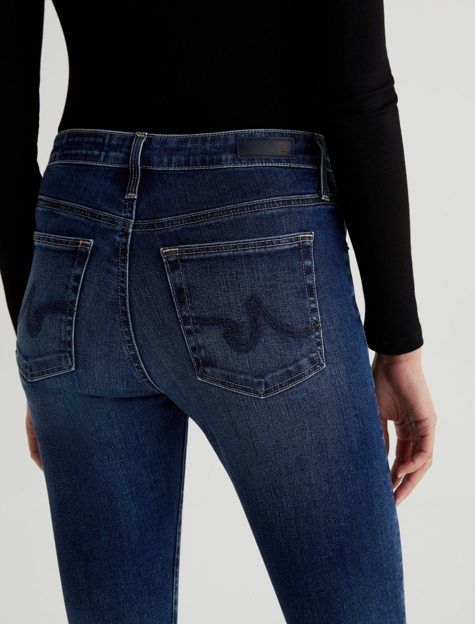 Farrah Mid Rise Skinny Jeans - AG Jeans - Danali - RAS1379-QEEN-25