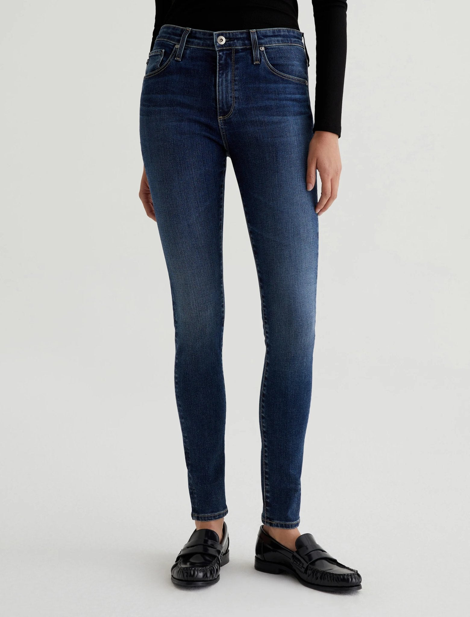 Farrah Mid Rise Skinny Jeans - AG Jeans - Danali - RAS1379-QEEN-25