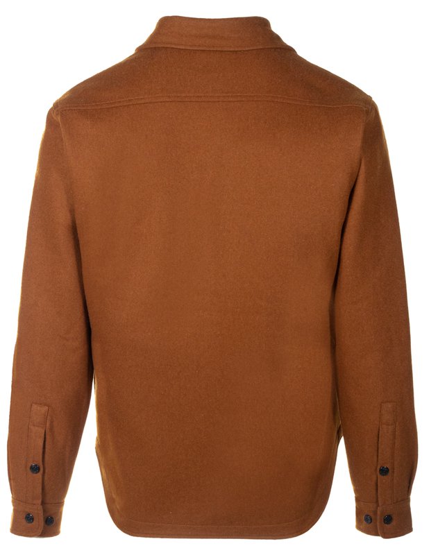 Faux Sherpa Lined CPO Shirt - Schott - Danali - 7116-Coyote-S