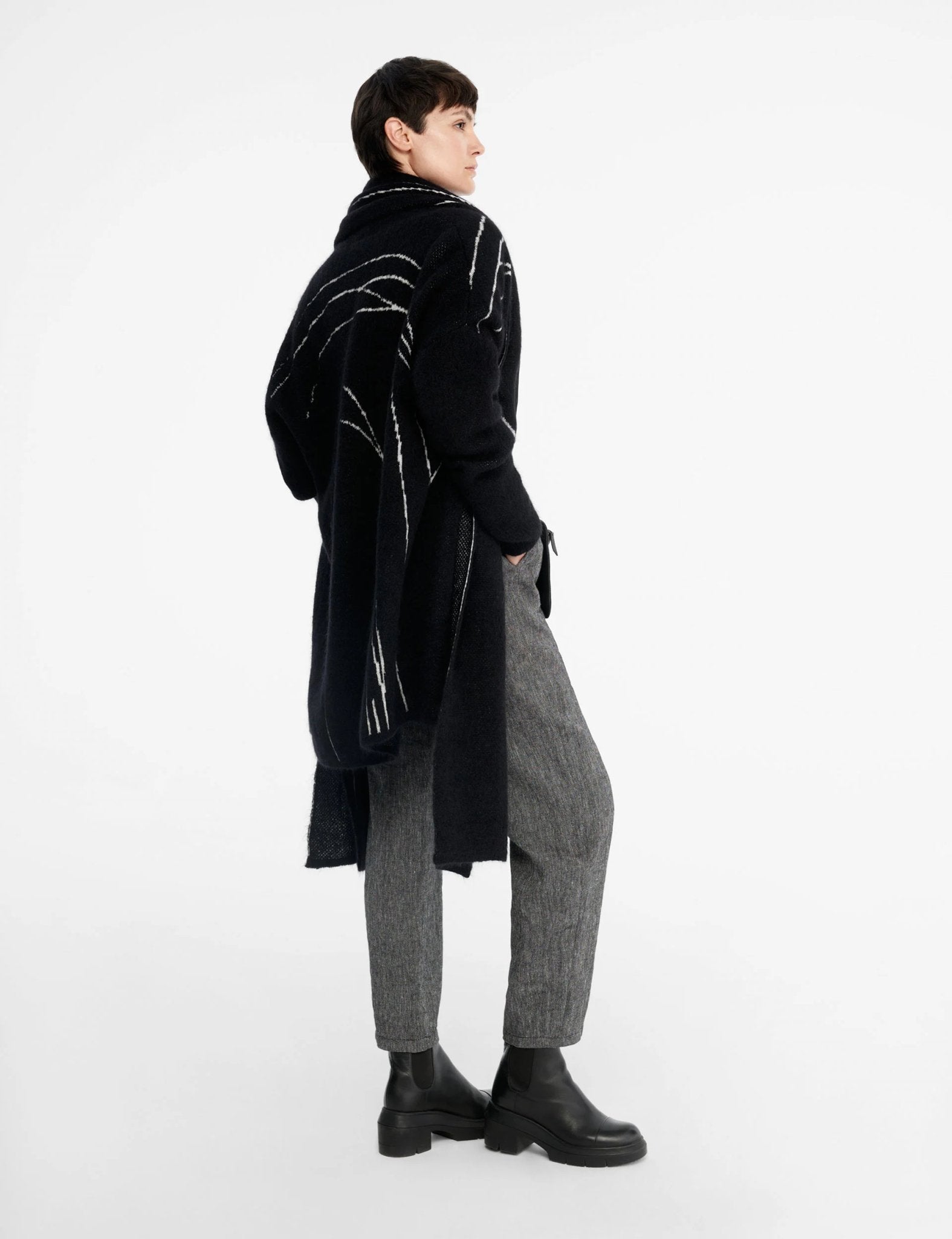 Frosted Jacquard Cardigan - Sarah Pacini - Danali - 232.11.121.02